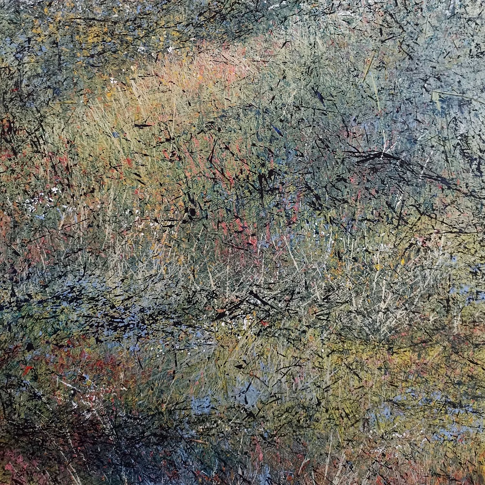 Vitáris József,Impressions in the meadow,2022,70x50cm,Mixed techn paper (5)